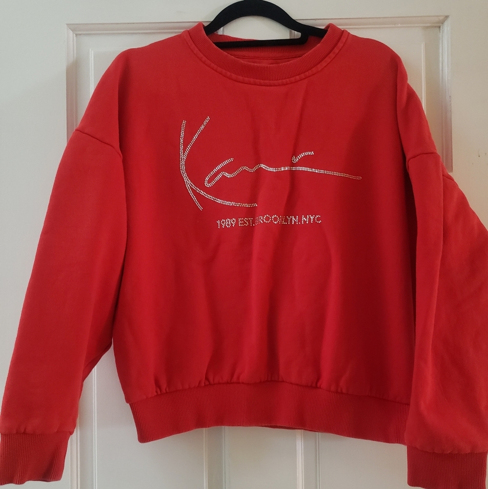 Karl Kani signature logo crew sweatshirt Size S